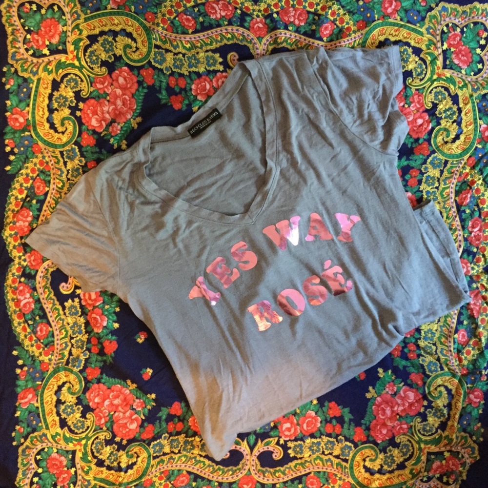 YES WAY ROSÉ Tee - Picture 3 of 3